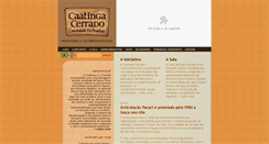 Desktop Screenshot of caatingacerrado.com.br